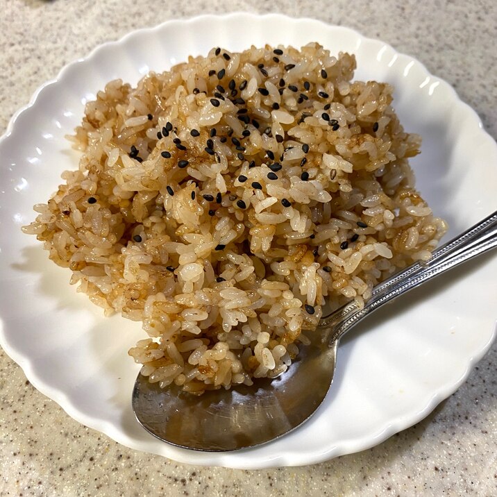 バター醤油ライス~バター焼きのおまけごはん